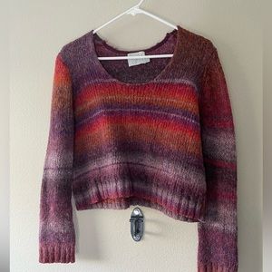 Michael Stars Cropped Wool Sweater